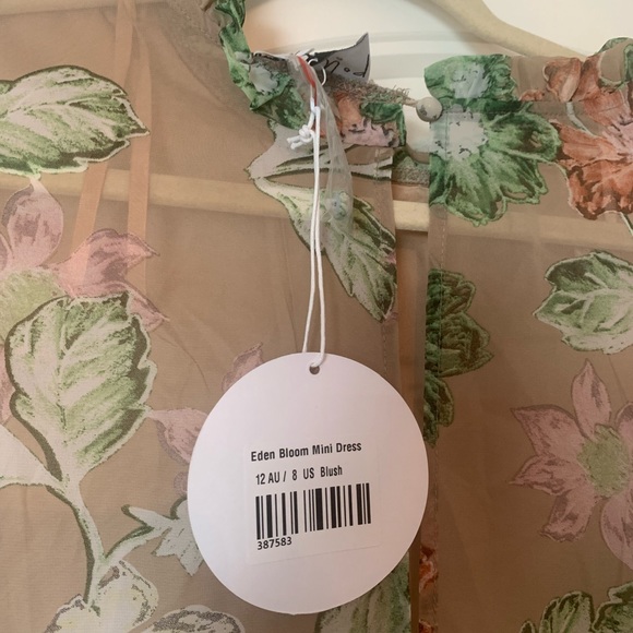 NWT Princess Polly Eden Bloom Mini Dress - Picture 7 of 8